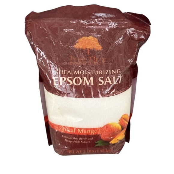 Tree Hut Shea Moisturizing Epsom Salt Tropical Mango 3 lbs New - Picture 1 of 2